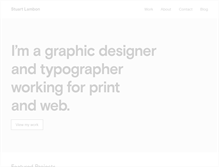 Tablet Screenshot of lambon.co.uk
